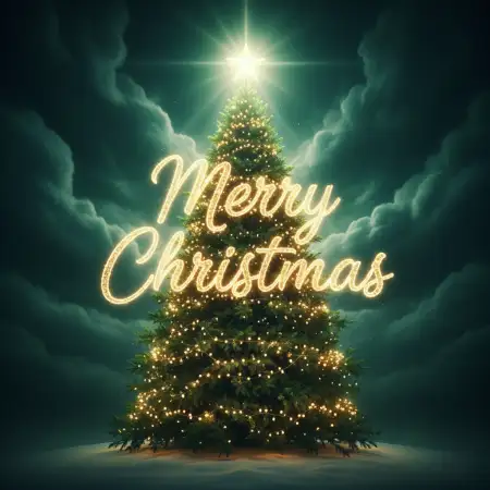 Free Merry Christmas Wishes Greetings Background Download