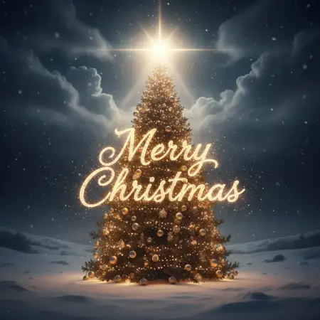 Free Merry Christmas Wishes Text For Greeting Card Message Background Download