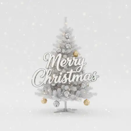 Merry Christmas Wreath Design Png - Free Merry Christmas Download