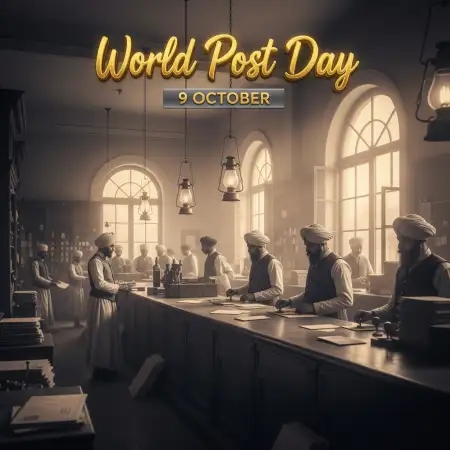 Message For World Post Day 2025 - Free World Post Day Download