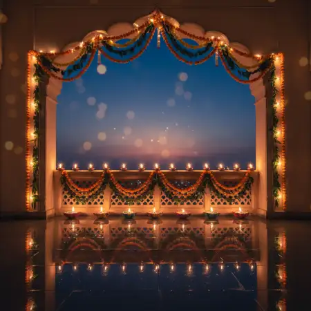 Free Minimalist Diwali Background For Website Banner Background Download