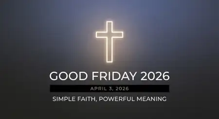 Minimalist Good Friday Png Design - Free Good Friday 2026 Download