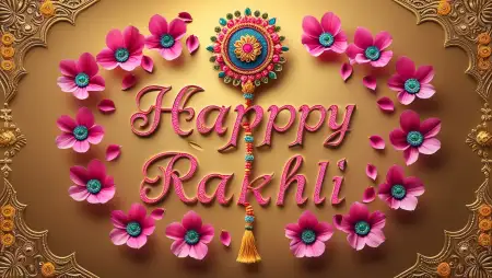 Mobile-friendly Happy Rakhi Banner Background - Free Happy Rakhi Banner Background Download