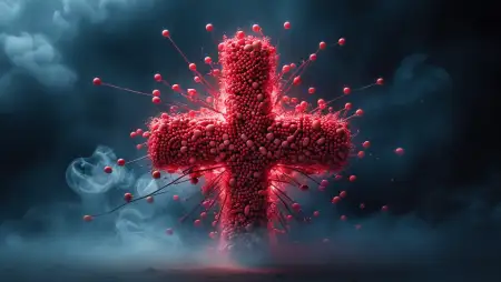 Modern Medical Background With Cross Sign - Free Medical Background Download