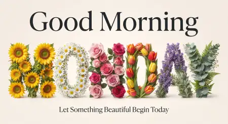 monday good morning flowers - Monday Good Morning