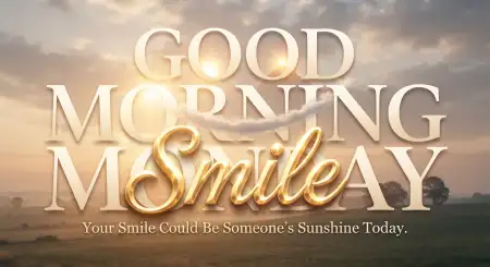 monday morning smile - Monday Good Morning