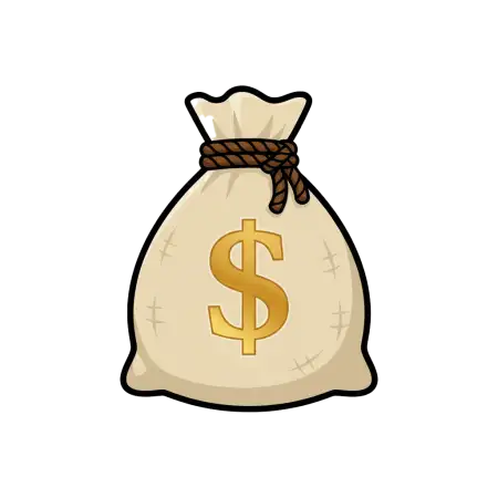Free Money Bag Png For Digital Marketing Banner PNG Image Download