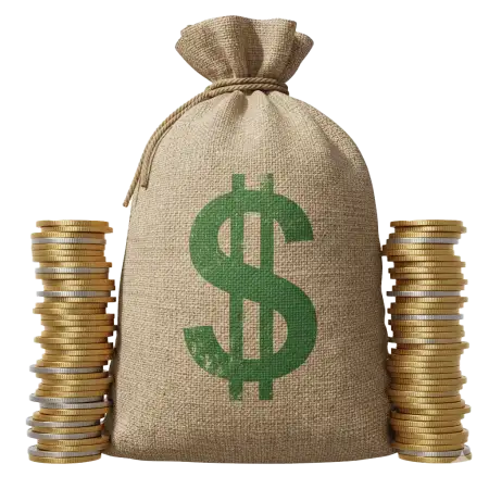 Free Money Bag Png For Shop Logo Design PNG Image Download