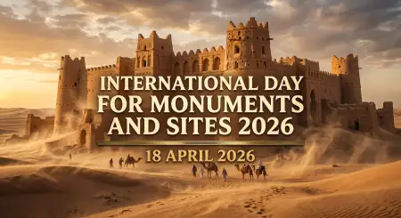 Free Monuments And Sites Day 2026 Theme Image Download