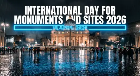 Free Monuments Day Social Media Template Free Image Download