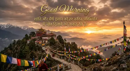 Free Morning Positivity Quotes Hindi Image Download