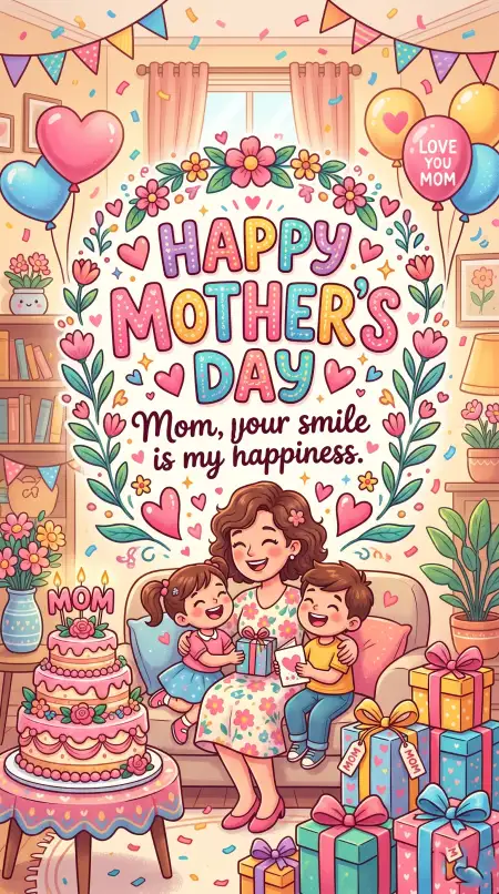 Mothers Day Cute Whatsapp Story - Free Mothers Day Status Download