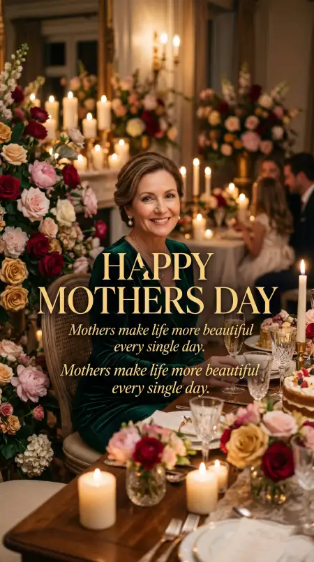 Mothers Day Reels Captions - Free Mothers Day Status Download
