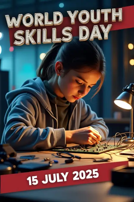 Motivational Image For World Youth Skills Day - Free World Youth Skills Day Download