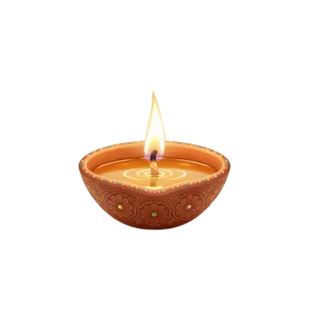 Multiple Diya Png Transparent For Diwali Frame Design - Free Diya Png Download