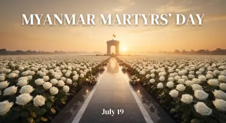 Myanmar Martyrs Day Web Story Image - Free Myanmar Martyrs Day 2026 Download