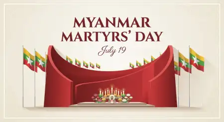Myanmar Martyrs Day Whatsapp Status - Free Myanmar Martyrs Day 2026 Download