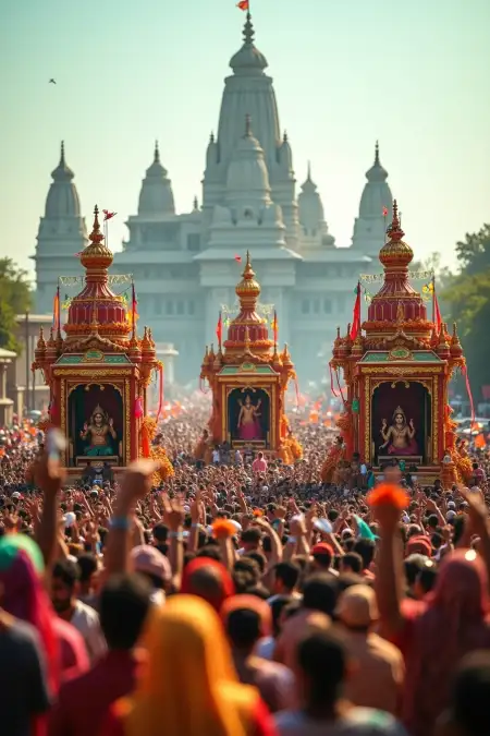 Mythological Significance Behind Rath Yatra - Free Background Download