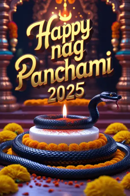 Nag Panchami 2025 Mobile Wallpaper Hd - Free Happy Nag Panchami 2025 Download