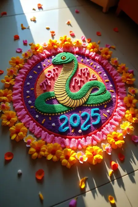 Nag Panchami 2025 Poster Design Template - Free Happy Nag Panchami 2025 Download