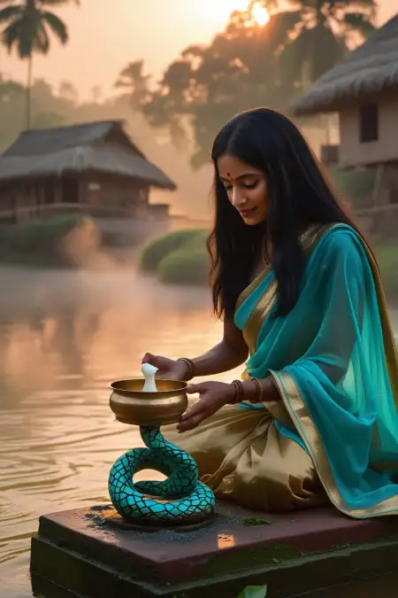Nag Panchami 2025 Puja Image Hd - Free Happy Nag Panchami 2025 Download