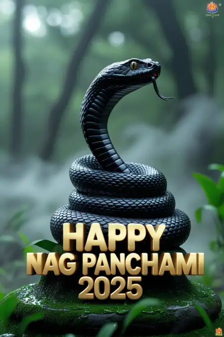 Nag Panchami Rangoli Design Image 2025 - Free Rangoli Download