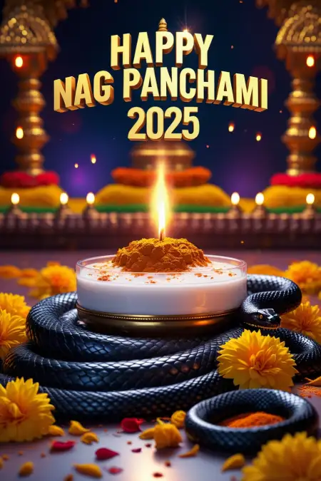 Nag Panchami Story Post Background Image - Free Happy Nag Panchami 2025 Download