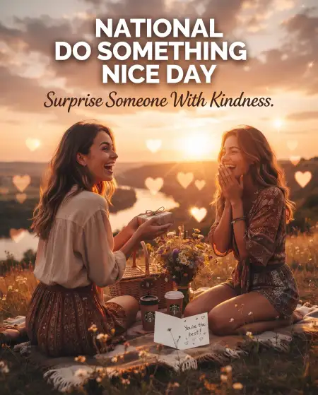 national do something nice day choose kindness - National Do Something Nice Day 2026