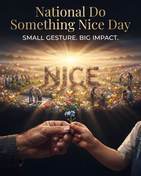 national do something nice day greetings 2026 - National Do Something Nice Day 2026