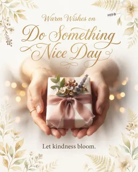 national do something nice day ideas for family - National Do Something Nice Day 2026