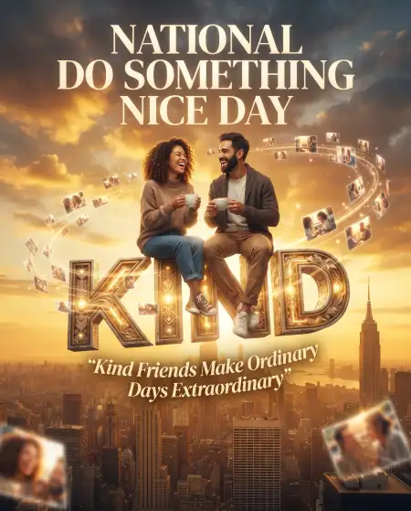 national do something nice day ideas for friends - National Do Something Nice Day 2026