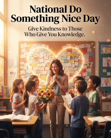 national do something nice day ideas for teachers - National Do Something Nice Day 2026