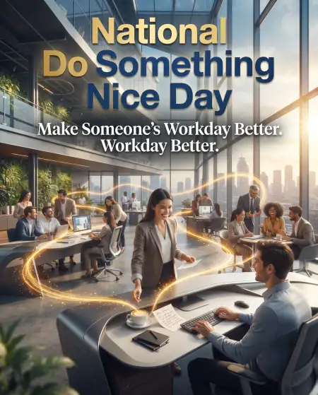 national do something nice day ideas for workplace - National Do Something Nice Day 2026