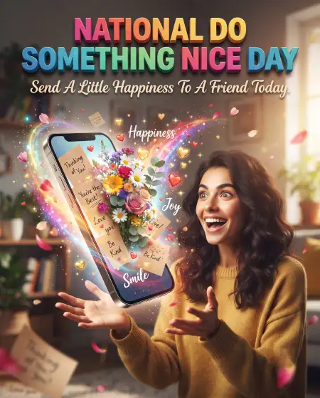 national do something nice day messages for friends - National Do Something Nice Day 2026