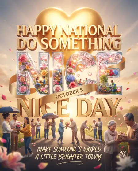 national do something nice day png free download - National Do Something Nice Day 2026
