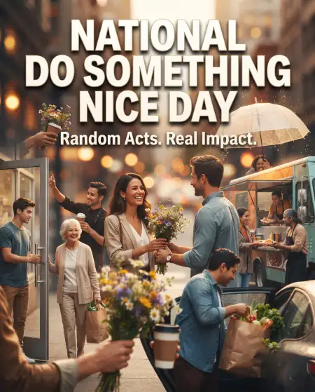 national do something nice day random acts of kindness - National Do Something Nice Day 2026