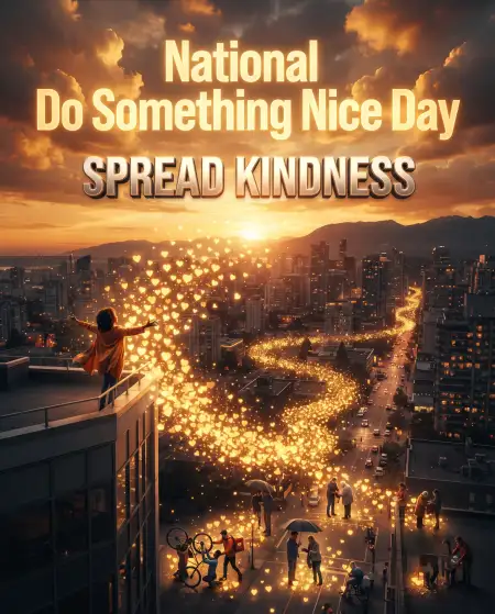 national do something nice day spread kindness post 2026 - National Do Something Nice Day 2026