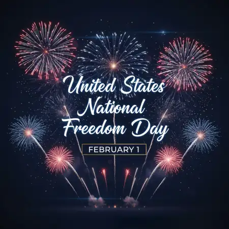 National Freedom Day Culture Poster - Free United States National Freedom Day Download