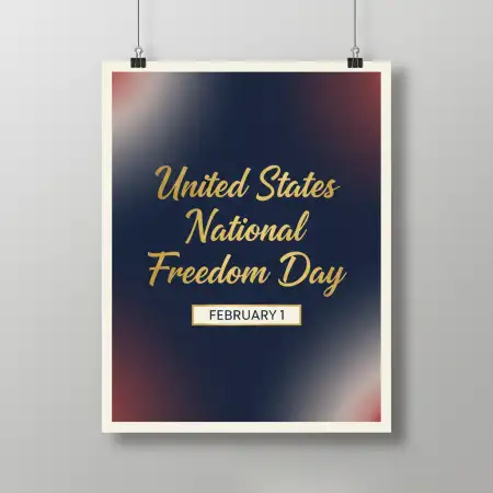 National Freedom Day Patriotic Poster Usa - Free United States National Freedom Day Download