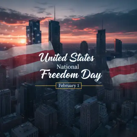 National Freedom Day Usa Background Design - Free United States National Freedom Day Download