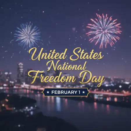 National Freedom Day Usa Pride Celebration - Free United States National Freedom Day Download