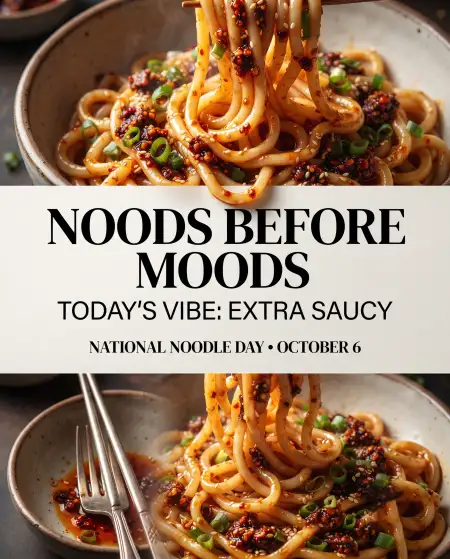 national noodle day captions 2026 - National Noodle Day 2026