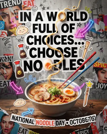 national noodle day chopsticks png 2026 - National Noodle Day 2026