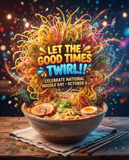 national noodle day food png 2026 - National Noodle Day 2026
