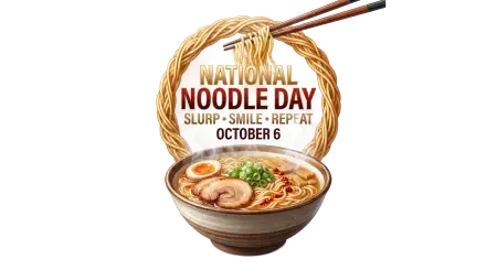 national noodle day funny noodle png 2026 - National Noodle Day 2026