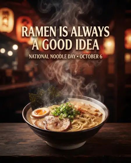 national noodle day funny wishes 2026 - National Noodle Day 2026