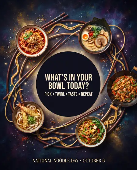 national noodle day noodle recipes 2026 - National Noodle Day 2026