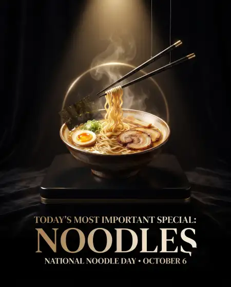 national noodle day ramen bowl 2026 - National Noodle Day 2026