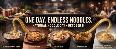 national noodle day special 2026 - National Noodle Day 2026