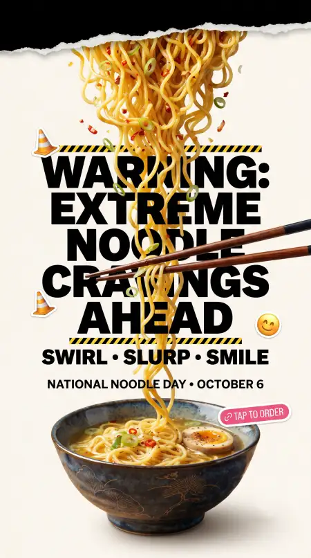 national noodle day text png 2026 - National Noodle Day 2026
